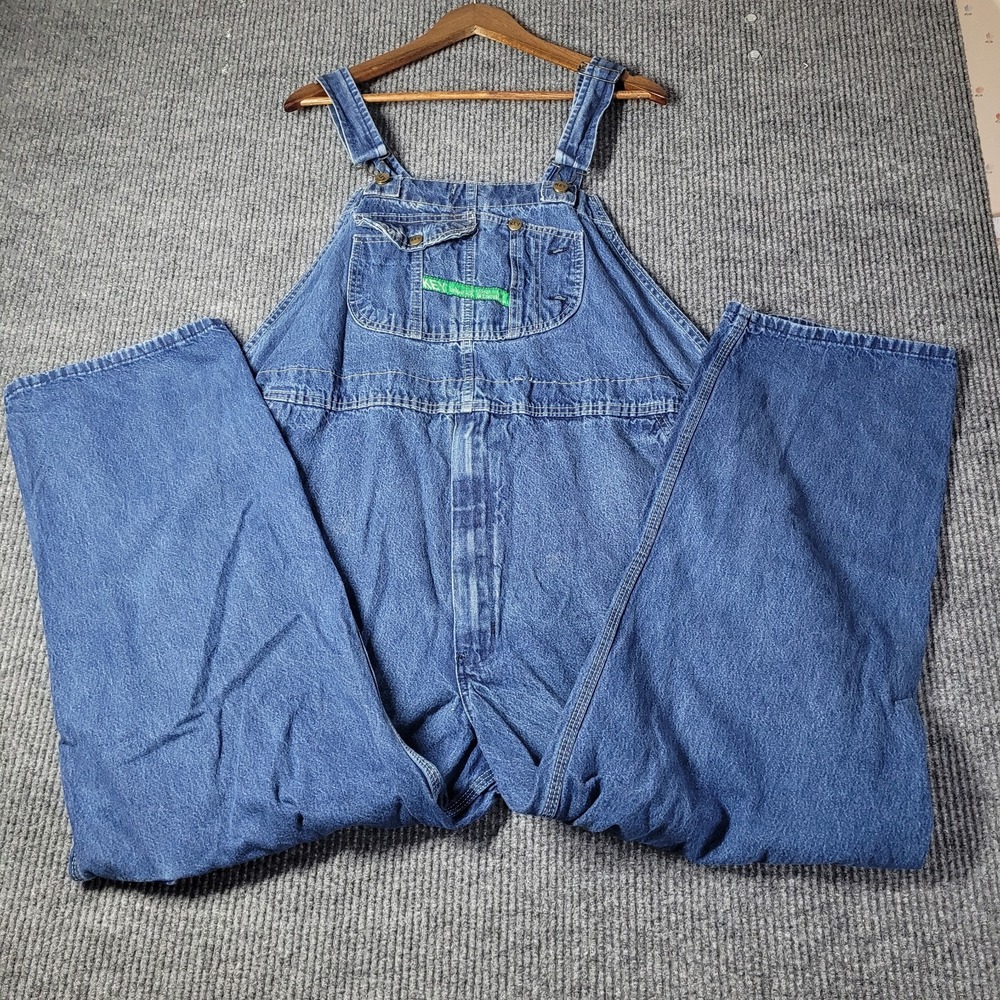 Classic Blue Denim Men's Overalls